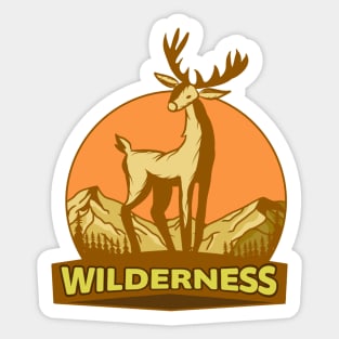 Wilderness - Deer Sticker